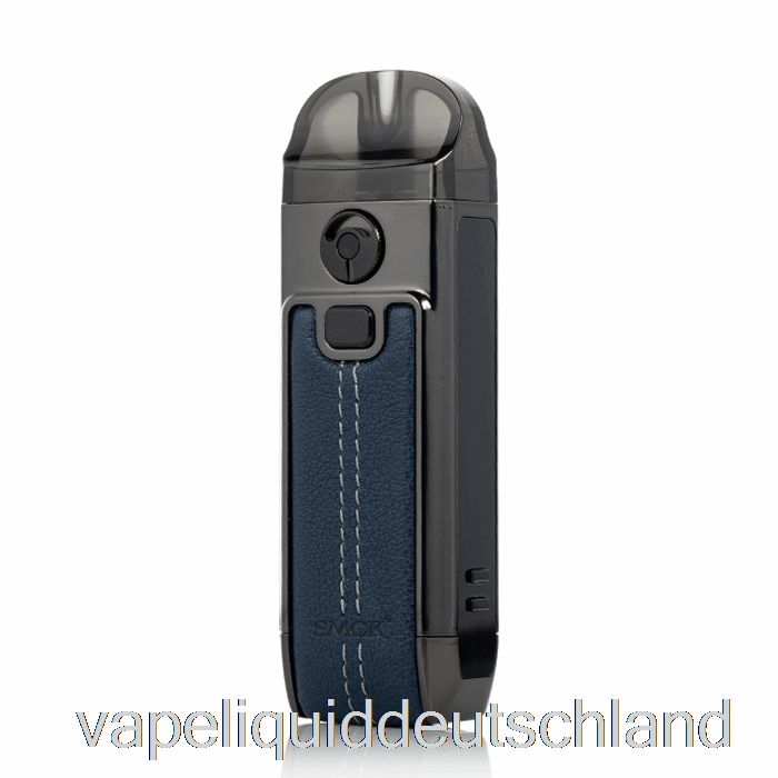 Smok Nord 4 80w Pod Kit Blaues Leder Vape Deutschland